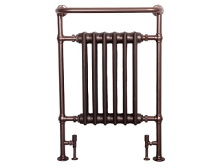 Broughton Heated Towel Rail Brushed Bronze